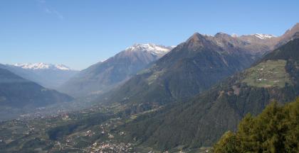 Descent towards Verdines via Videgg and the Streitweider Alm